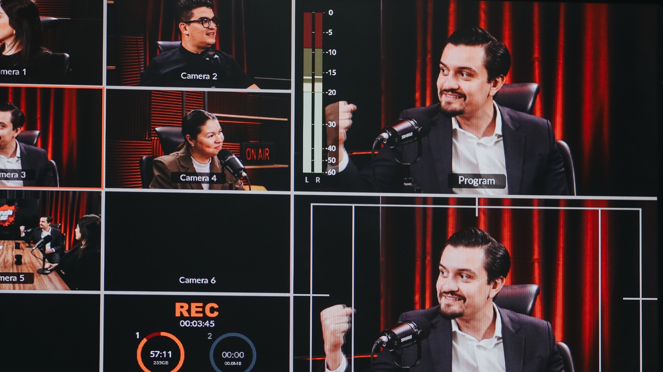Produção de podcasts