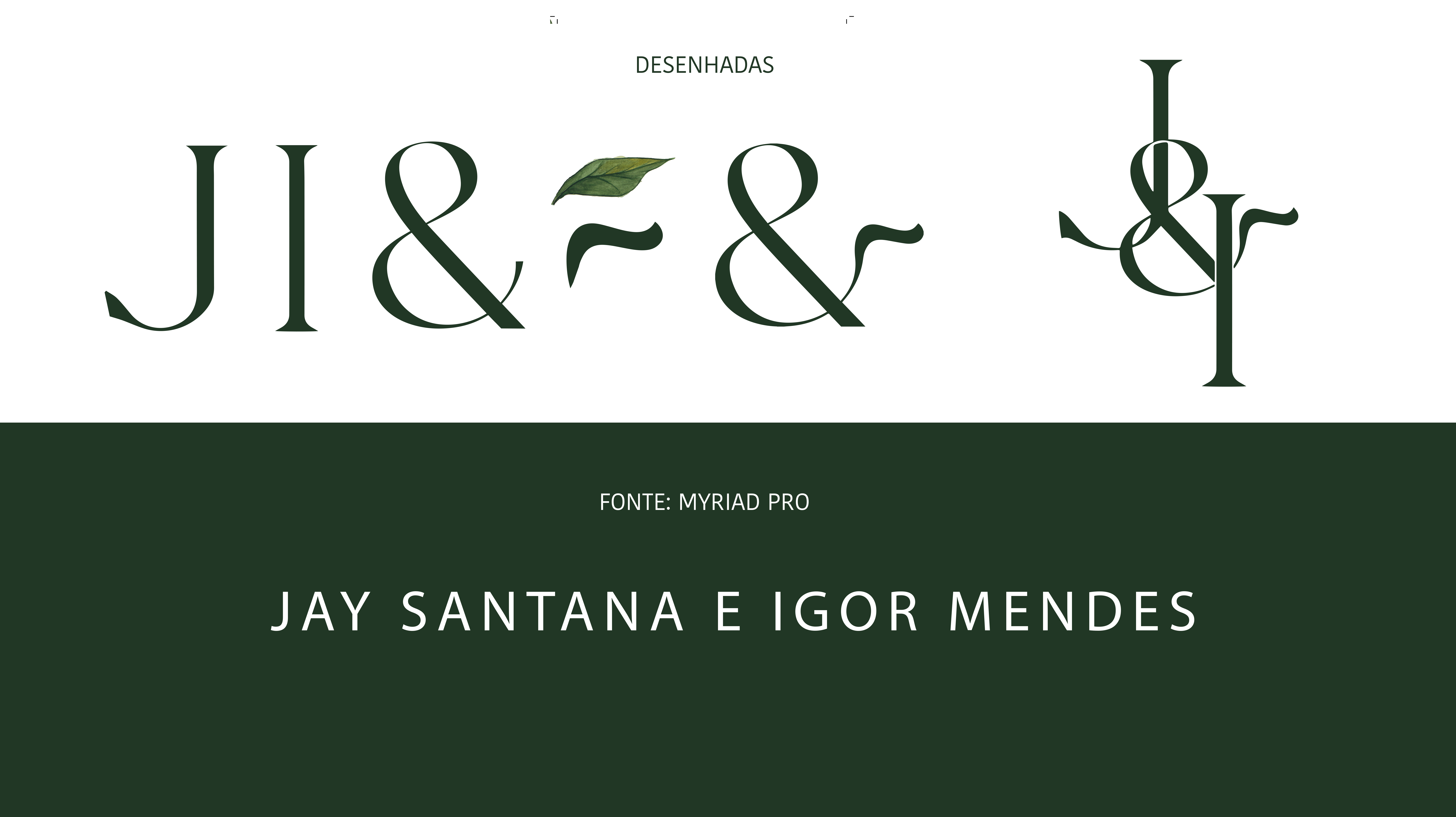 02 · Monograma J&I, versões positiva e negativa